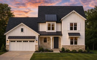 Plan  13-1360 - Delaware Bay |  Modern Farmhouse - 4-Bed, 3.5-Bath, 2,919 SF