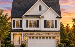 Plan  12-2467 - Washington Pines |  Traditional Suburban - 4-Bed, 2.5-Bath, 1,845 SF