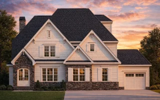 Plan  14-1121 - Colorado Peak | New  American - 4-Bed, 3.5-Bath, 3,658 SF