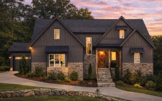 Plan  20-1673 - Branson Retreat |  Modern Craftsman - 4-Bed, 4.5-Bath, 1,543 SF