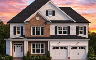 Plan  9-1810 - Kansas City Modern |  Colonial Revival - 4-Bed, 2,922 SF