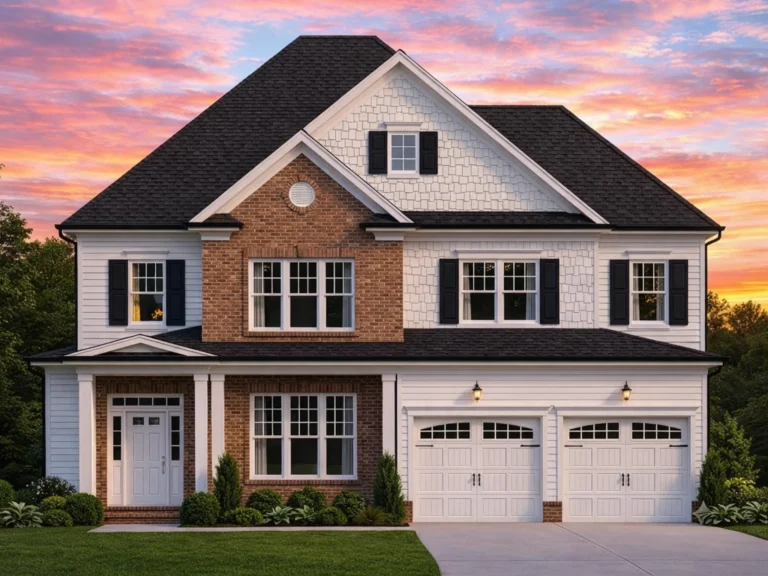 Colonial Revival Home Plan 4 Bed 2922 Sq Ft 2 Stories