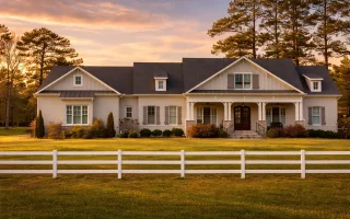 Plan  18-1467 - Gulf Breeze | New  American - 4-Bed, 4.5-Bath, 2,342 SF