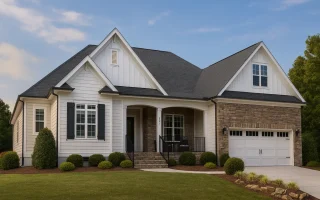 Plan  13-1194 - Lexington Equestrian  | Traditional Craftsman - 3-Bed, 2-Bath, 2,984 SF