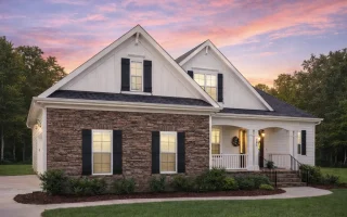Plan  11-1654 - Bluegrass Estate |  New American - 4-Bed, 3.5-Bath, 2,595 SF