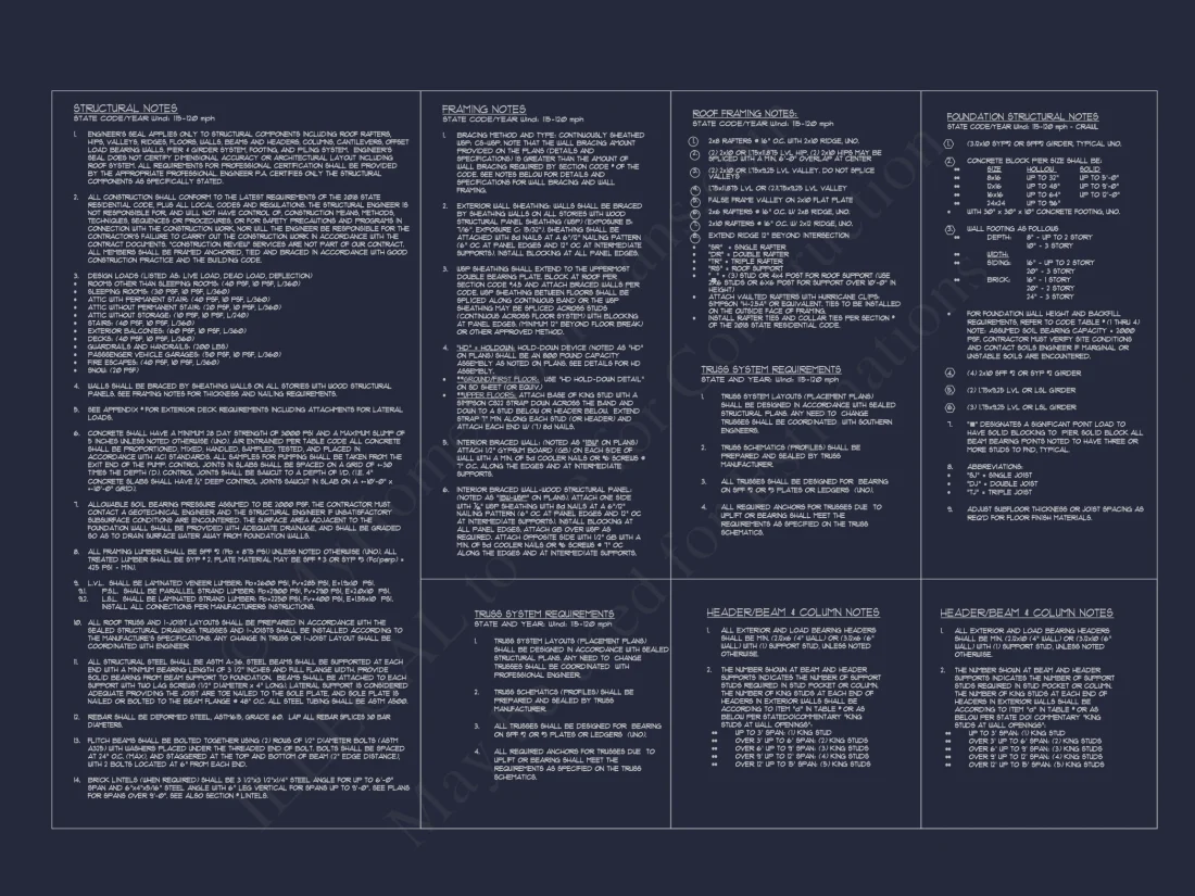 1.5-Story House Plan with Open Layout and CAD Blueprints