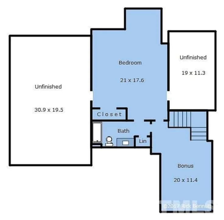 13-1194 HOUSE PLAN - Traditional Craftsman House Plan - 3-Bed, 2-Bath, 2,984 SF 4 13-1194 HOME PLAN