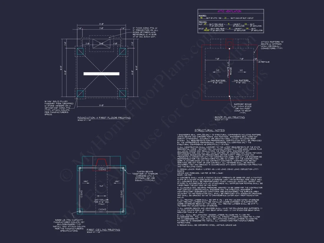 Cozy Cabana House Plan – Vaulted Ceiling, Outdoor Fireplace & CAD Blueprints