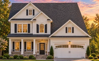 Plan  17-1461 - Puget Sound House |  Traditional Colonial - 4-Bed, 2.5-Bath, 2,056 SF