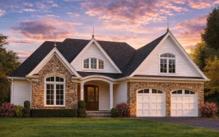 Plan  18-1123 - Sierra Nevada Cabin  | New American - 3-Bed, 3.5-Bath, 2,502 SF