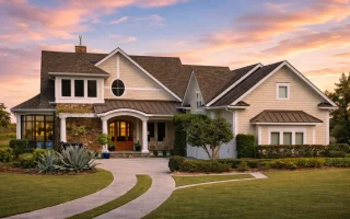 Plan  13-1916 - Fairbanks Crossing |  New American - 4-Bed, 4.5-Bath, 5,554 SF