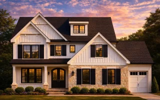 Plan  11-1972 - Pine Cove Retreat |  Modern Farmhouse - 4-Bed, 3.5-Bath, 2,743 SF
