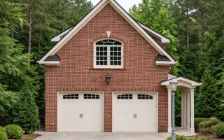Plan  10-1643 - Chamberlain Crossing  | Modern Farmhouse Garage - 1-Bed, 1-Bath, 642 SF