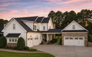 Plan  11-1587 - Elm Creek Manor |  New American - 4-Bed, 0.5-Bath, 4,156 SF