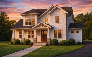 Plan  13-1777 - Fern Springs Manor |  New American - 4-Bed, 4.5-Bath, 3,466 SF