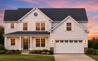 Plan  10-1018 - The Lorelai |  Traditional Colonial Revival - 4-Bed, 3,017 SF