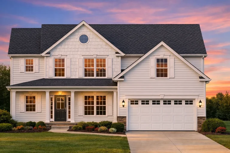 Traditional Colonial Revival House Plan 4 Bed 3017 Sq Ft 2 Story With Cad Blueprints