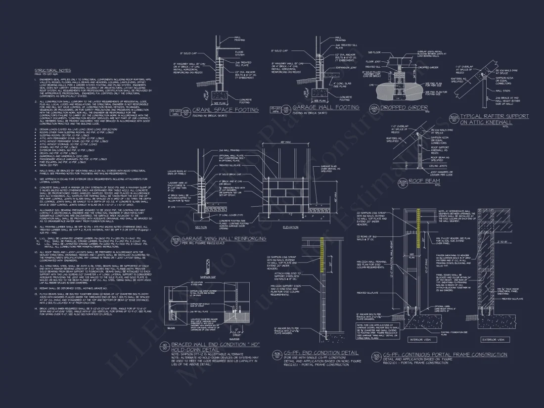 Spacious 3-Bedroom Home Floor Plan with CAD Designs
