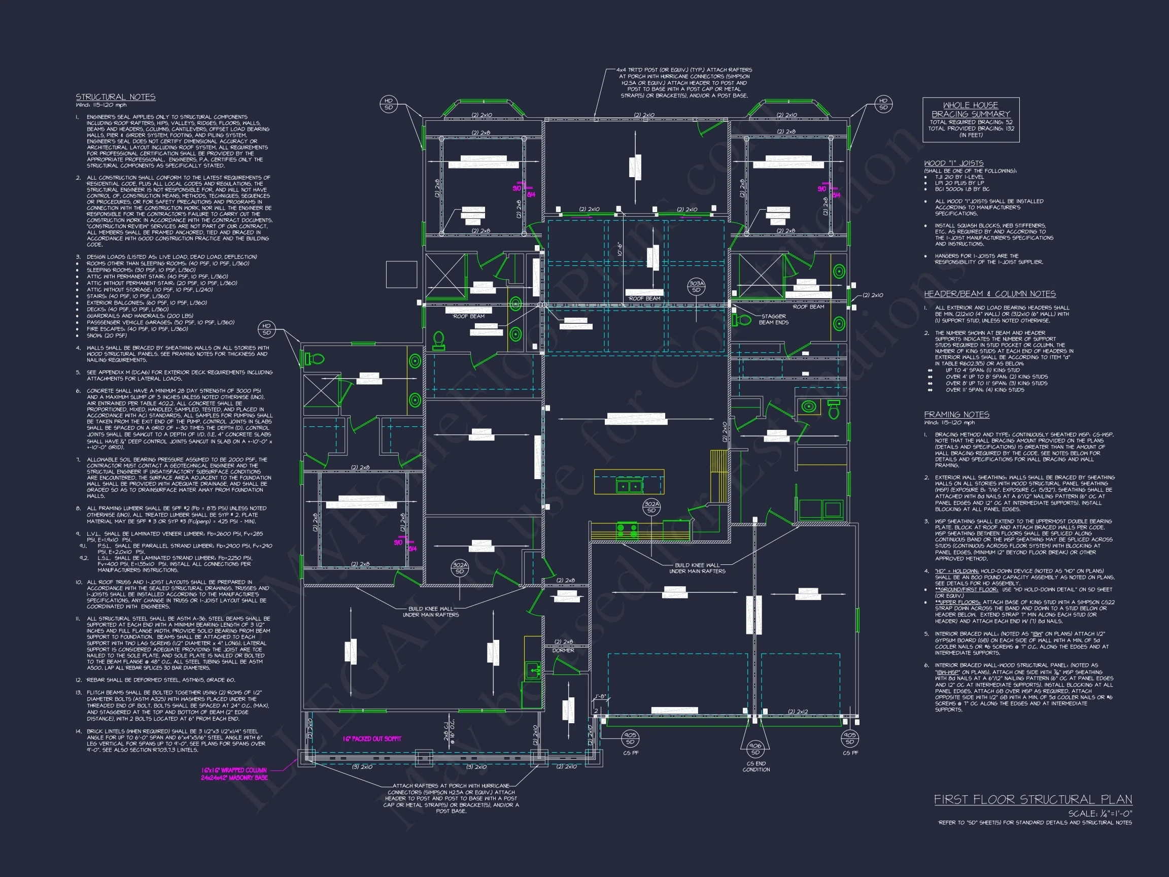 19-1948 HOUSE PLAN - Spacious 3-Bedroom House Floor Plan with CAD Designs 5 Spacious 3-Bedroom Home Floor Plan with CAD Designs
