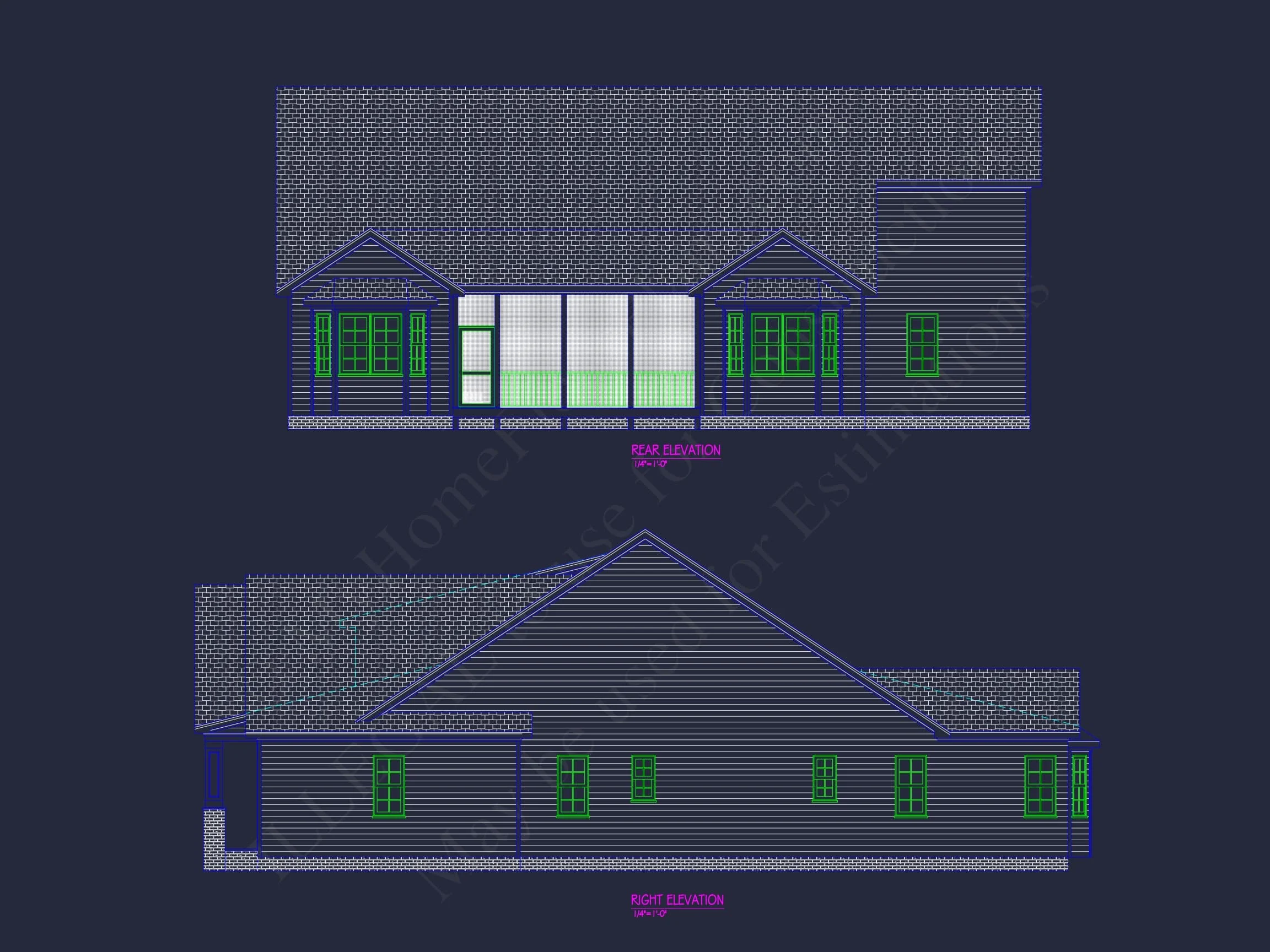 19-1948 HOUSE PLAN - Spacious 3-Bedroom House Floor Plan with CAD Designs 9 Spacious 3-Bedroom Home Floor Plan with CAD Designs