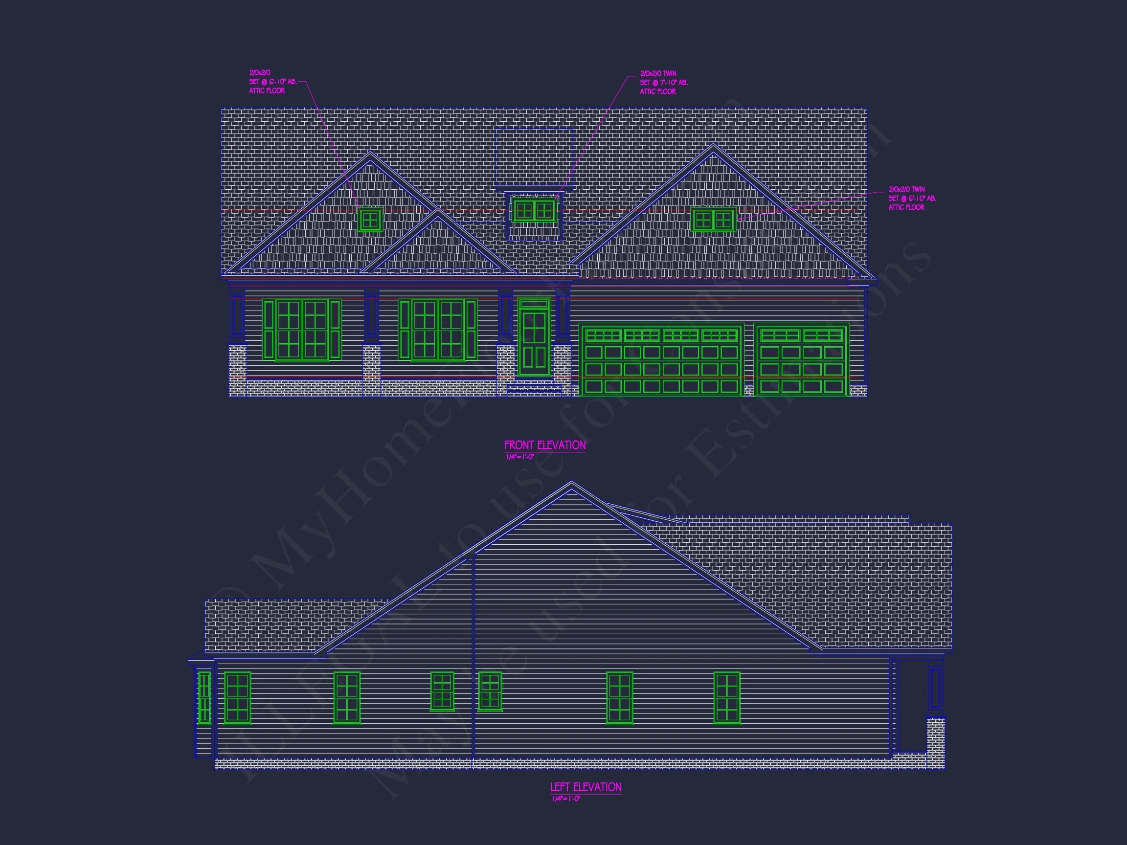 19-1948 HOUSE PLAN - Spacious 3-Bedroom House Floor Plan with CAD Designs 2 Spacious 3-Bedroom Home Floor Plan with CAD Designs