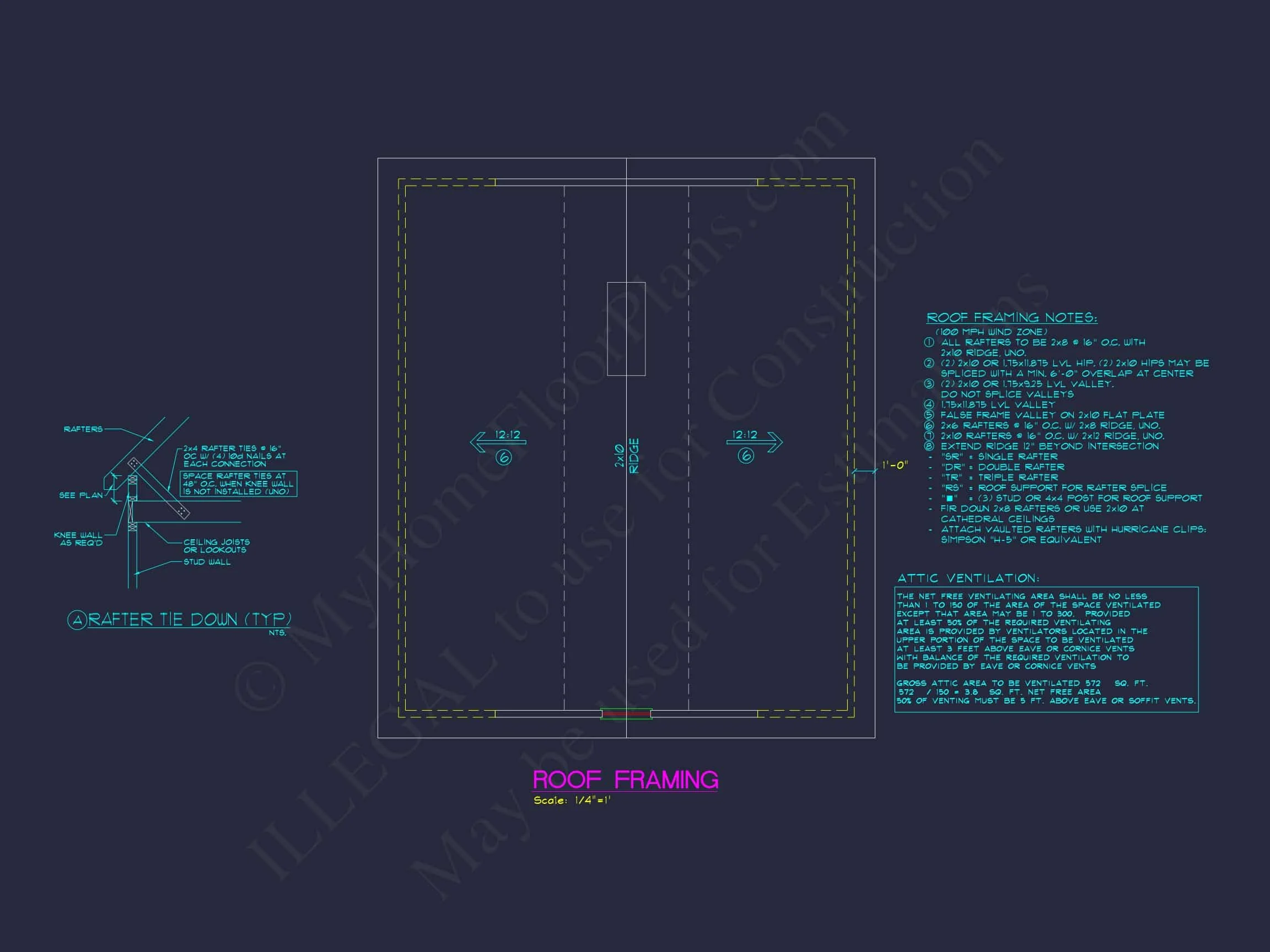 12-2074B GARAGE PLAN- Garage Floor Plan with CAD Designs and Architectural Blueprints 3 Functional Garage Floor Plan with 2 Bays and CAD Blueprint Designs