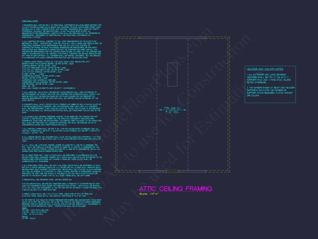 Functional Garage Floor Plan with 2 Bays and CAD Blueprint Designs