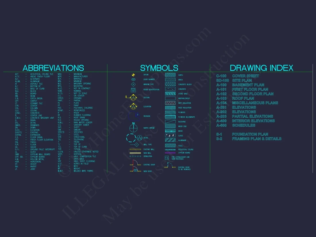 Elegant Duplex House Plan with Colonial Revival Architecture