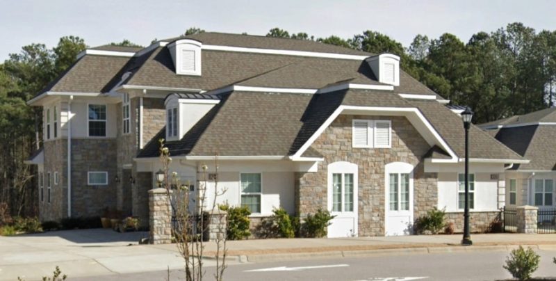 Elegant Duplex House Plan with Colonial Revival Architecture