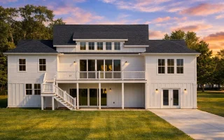 Plan  15-1255 - Poplar Brook Cottage  | Modern Farmhouse - 4-Bed, 3-Bath, 3,862 SF