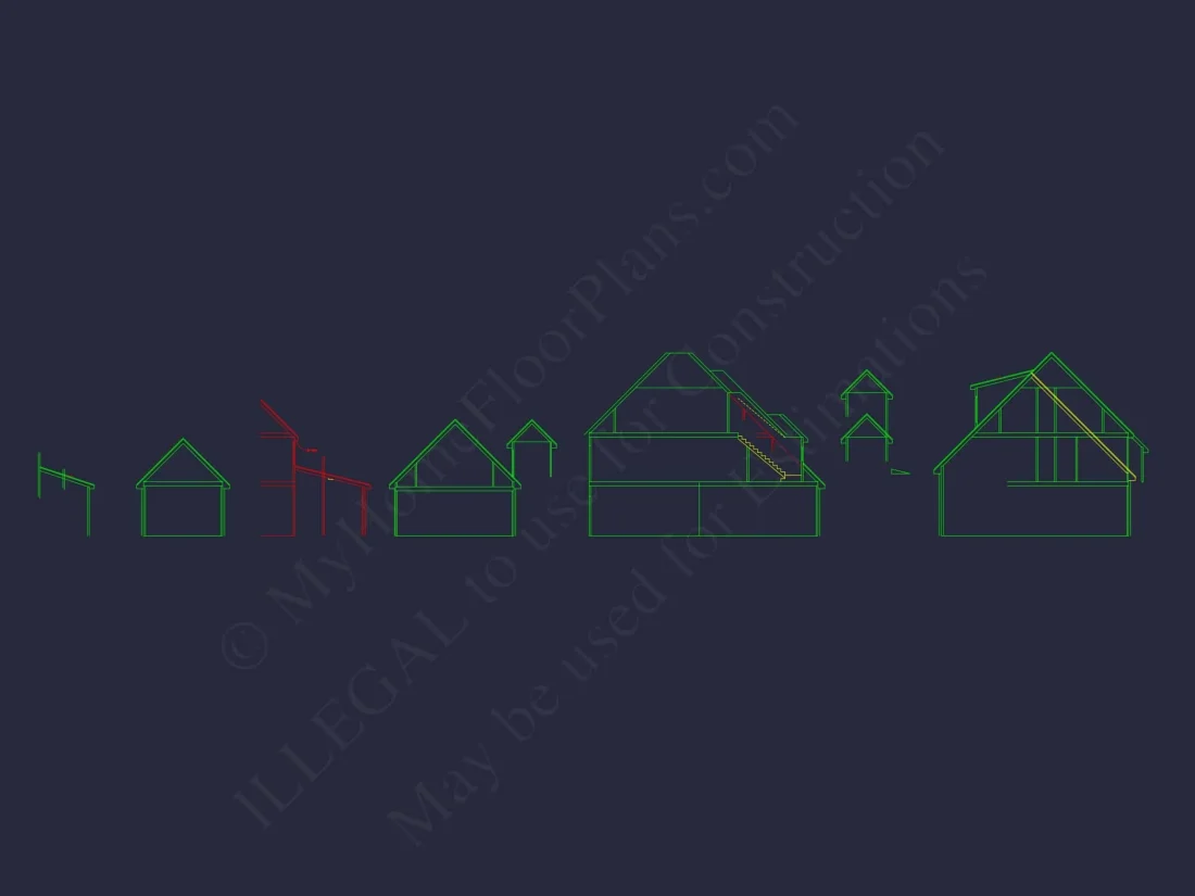 Elegant 2-Story House Plan with Vaulted Ceilings and Outdoor Living