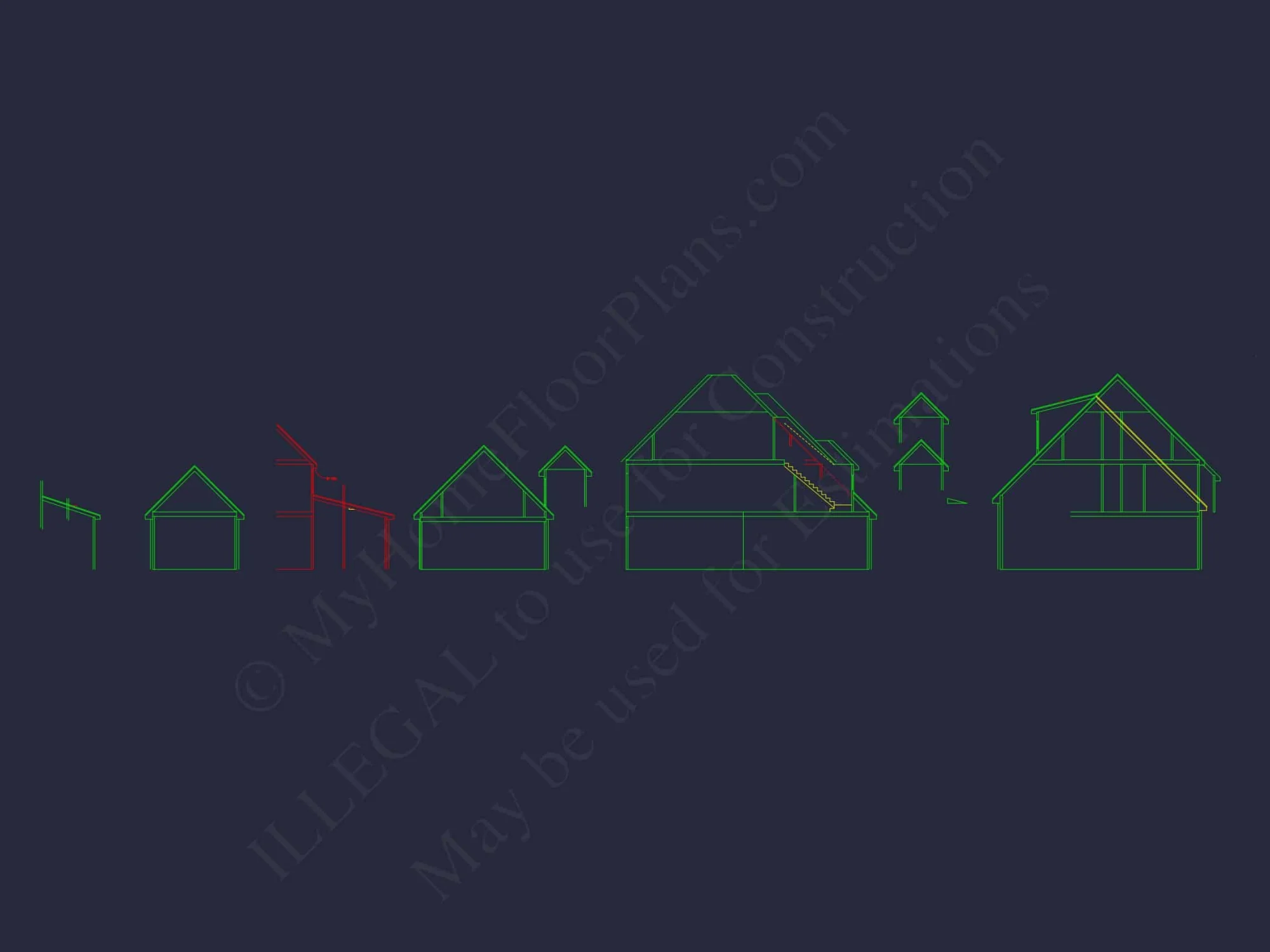 Elegant 2-Story House Plan with Vaulted Ceilings and Outdoor Living