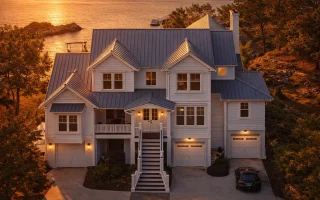 Plan  17-1036 - Hayes Crossing |  Coastal Traditional - 5-Bed, 5-Bath, 4,222 SF