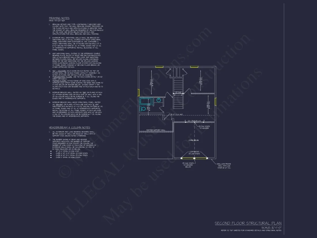 Cozy 2-Story Cabin Floor Plan with Vaulted Ceilings & Wraparound Porch