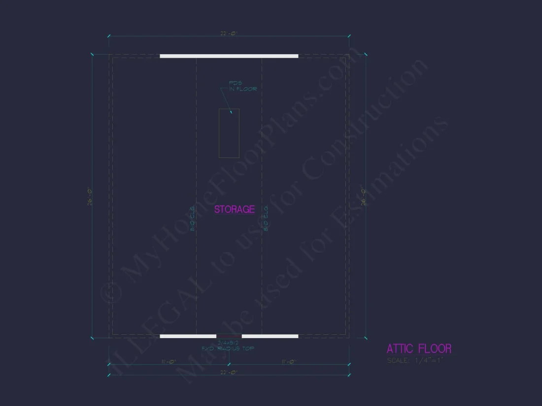 Versatile Garage house Plan with CAD Designs & Storage Options