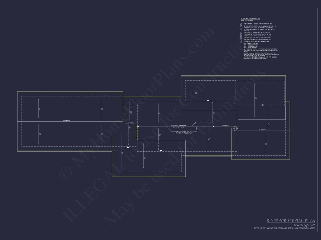 Modern 2-Story House Plan with Open Layout & CAD Blueprints