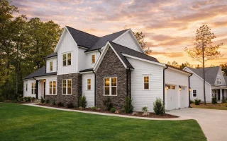 Plan  17-2066 - The Ward Farmhouse |  New American - 4-Bed, 4-Bath, 3,402 SF
