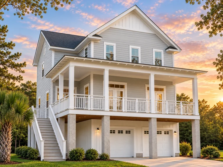 Plan 15-1338 - Elm Valley Homestead | Coastal Home - 4-Bed, 3.5-Bath, 2,697 SF
