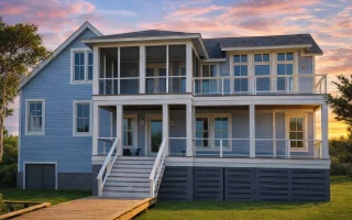Plan  20-1849 - The Alexander Manor  | Coastal - 4-Bed, 4.5-Bath, 2,606 SF