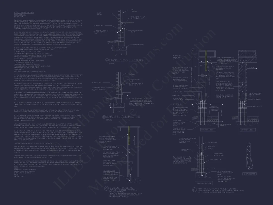 Elegant Home Plan with 2 Floors,4 Bedrooms & CAD Designs