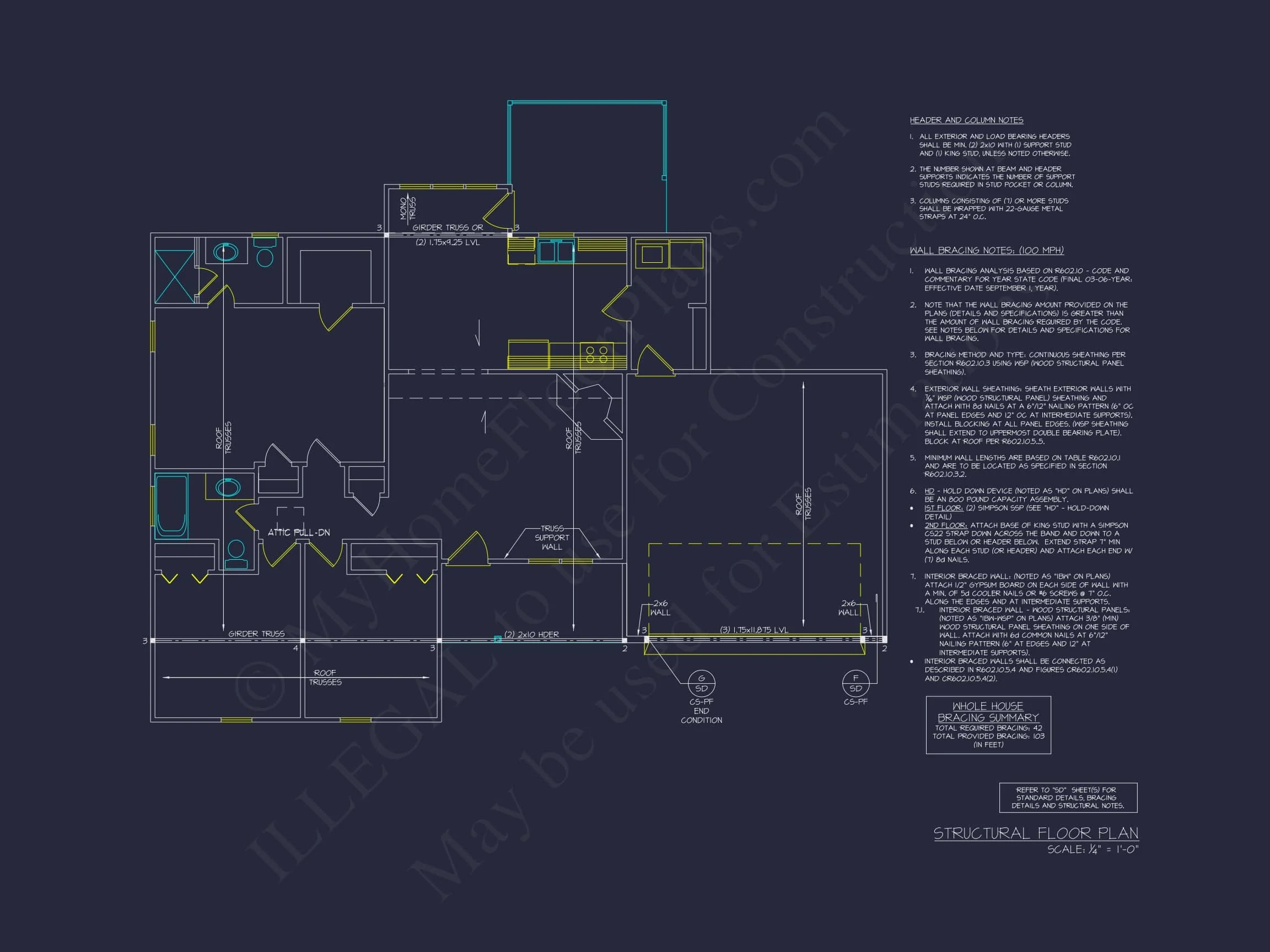 16-1730 HOUSE PLAN - Modern Farmhouse Home Plan - 3-Bed, 2-Bath, 1,600 SF 5 Craftsman Ranch House Plan with Open Floor Layout & CAD Designs