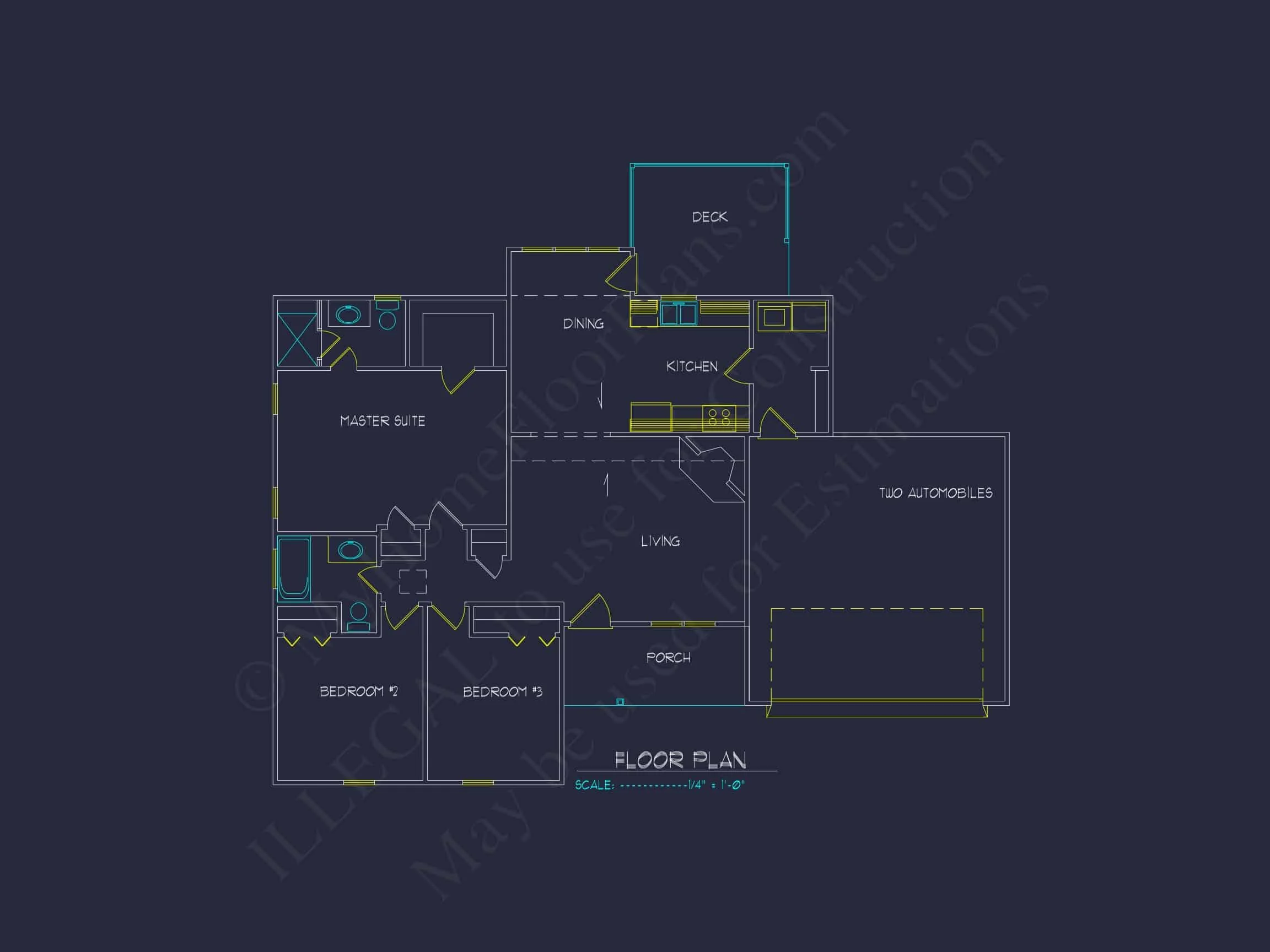 16-1730 HOUSE PLAN - Modern Farmhouse Home Plan - 3-Bed, 2-Bath, 1,600 SF 8 Craftsman Ranch House Plan with Open Floor Layout & CAD Designs