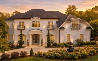 Plan  8-1332 - Richardson Meadow |  French Provincial - 4-Bed, 4.5-Bath, 5,155 SF