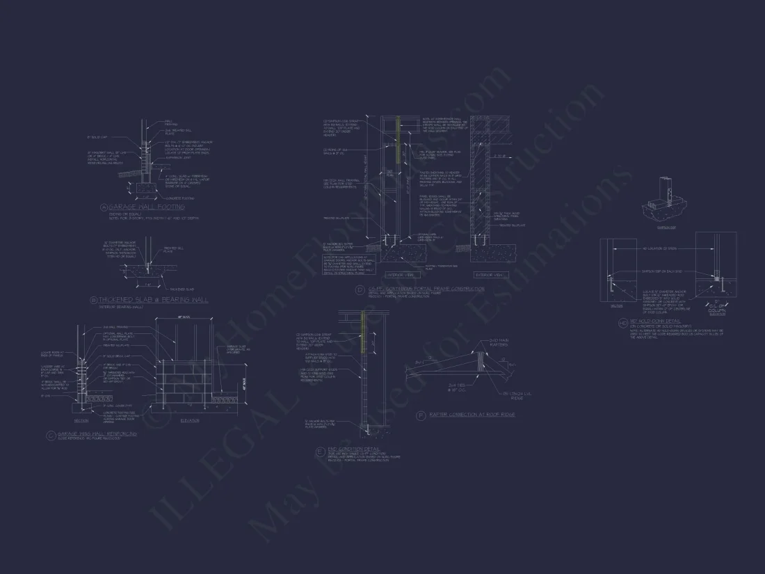 Modern Garage Home Plan with Heated Gym & Workshop