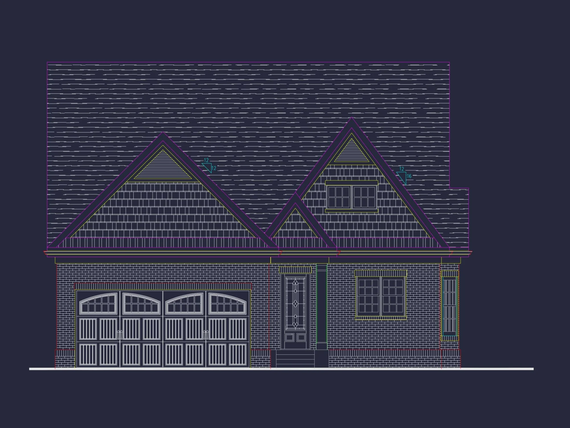 Traditional Craftsman Home Plan with Vaulted Ceilings & Open Floor Layout