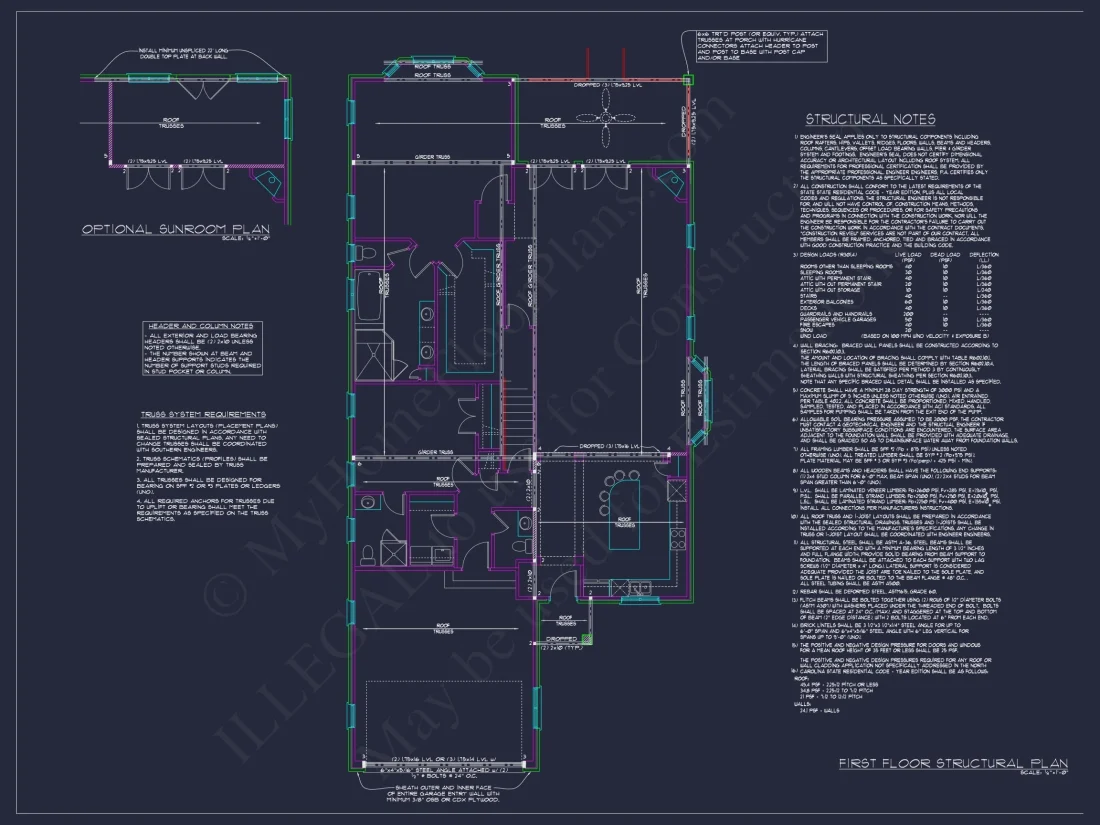 Traditional Craftsman Home Plan with Vaulted Ceilings & Open Floor Layout