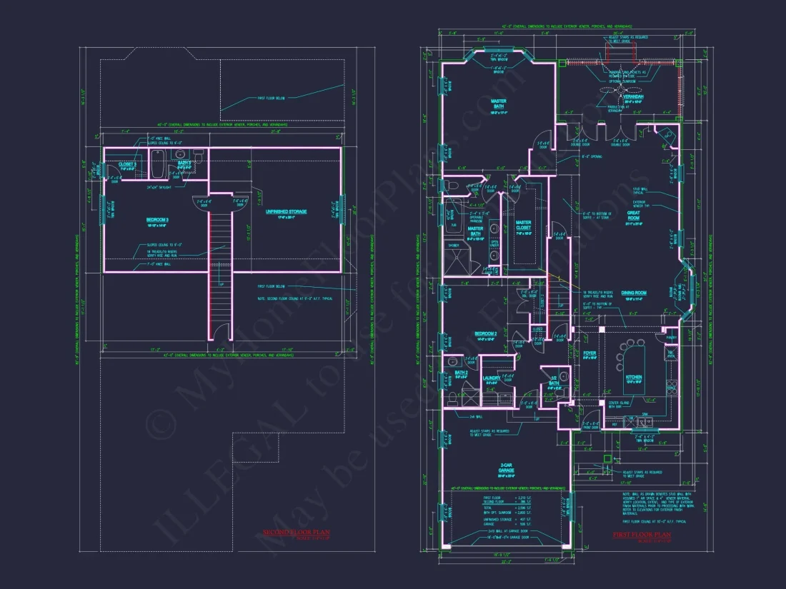 Traditional Craftsman Home Plan with Vaulted Ceilings & Open Floor Layout