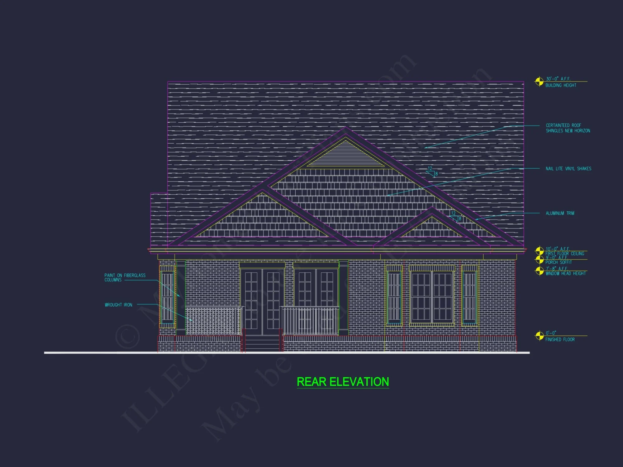 Traditional Craftsman Home Plan with Vaulted Ceilings & Open Floor Layout