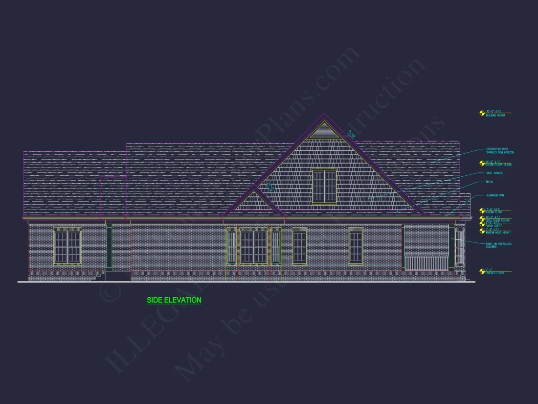 Traditional Craftsman Home Plan with Vaulted Ceilings & Open Floor Layout