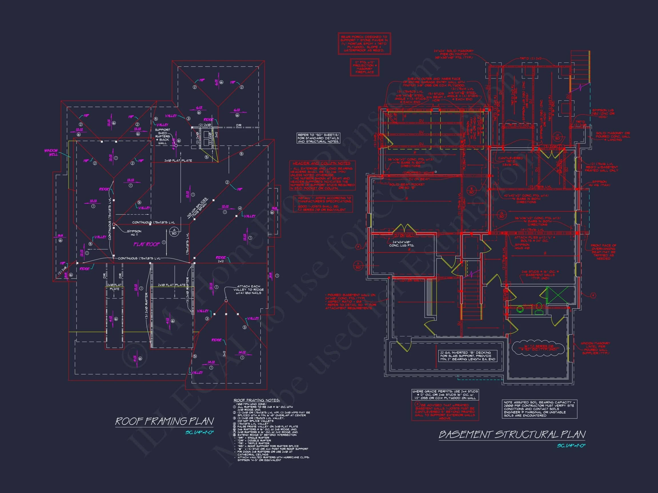 9-1382 HOUSE PLAN - American Cottage Home Plan - 4-Bed, 4-Bath, 2850 SF 15 Elegant Traditional House Plan with 2 Stories & Open Floor Blueprint